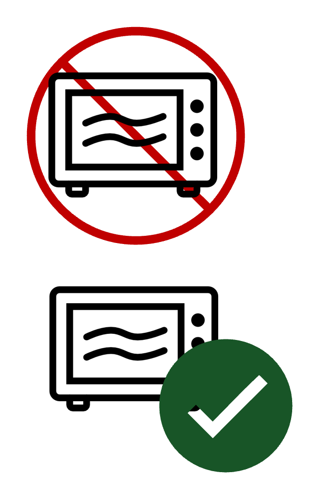 Are FoodSaver® Preserve & Marinate Vacuum Containers microwave safe?